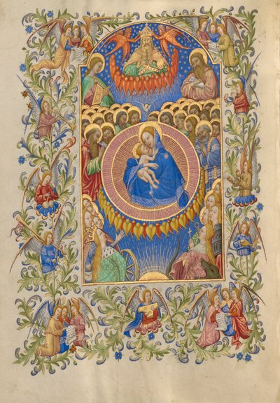The Celestial Virgin and Child by Spitz Master